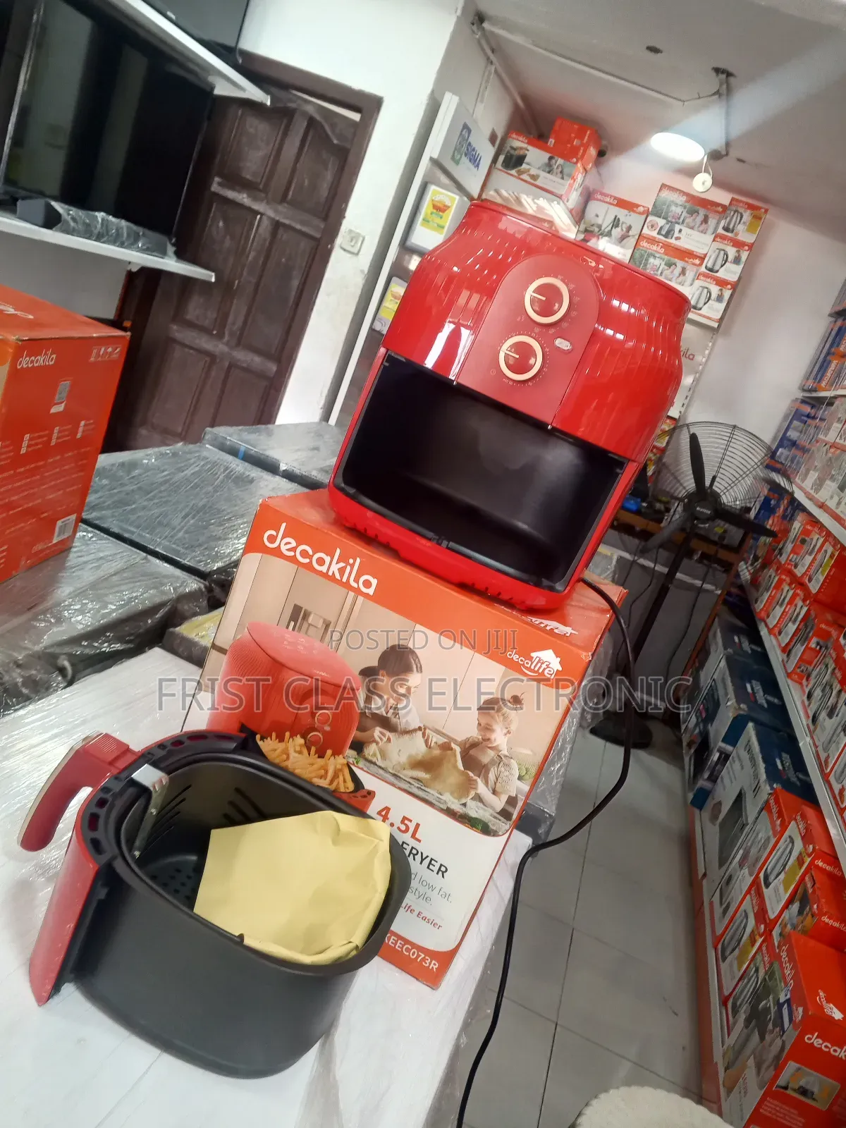 Oil Free and Low Fat Decakila 4.5l Air Fryer