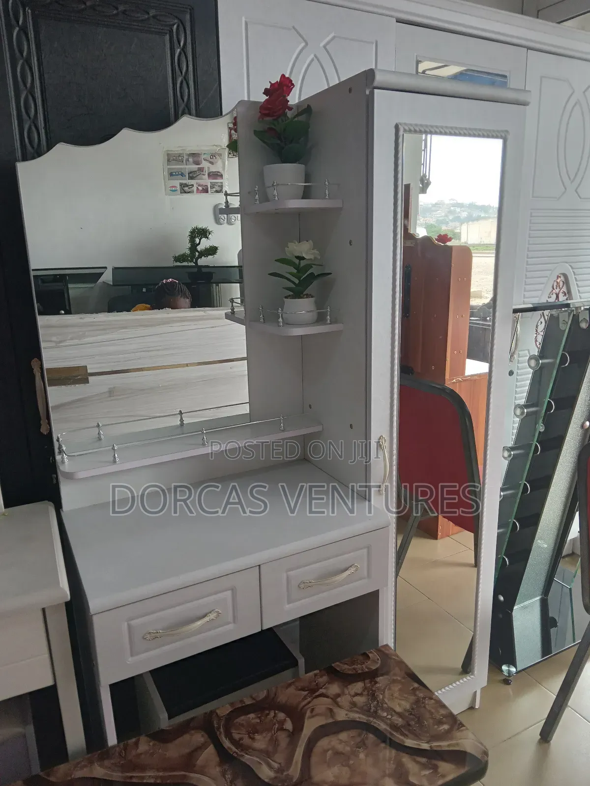 Opulent Dressing Mirror