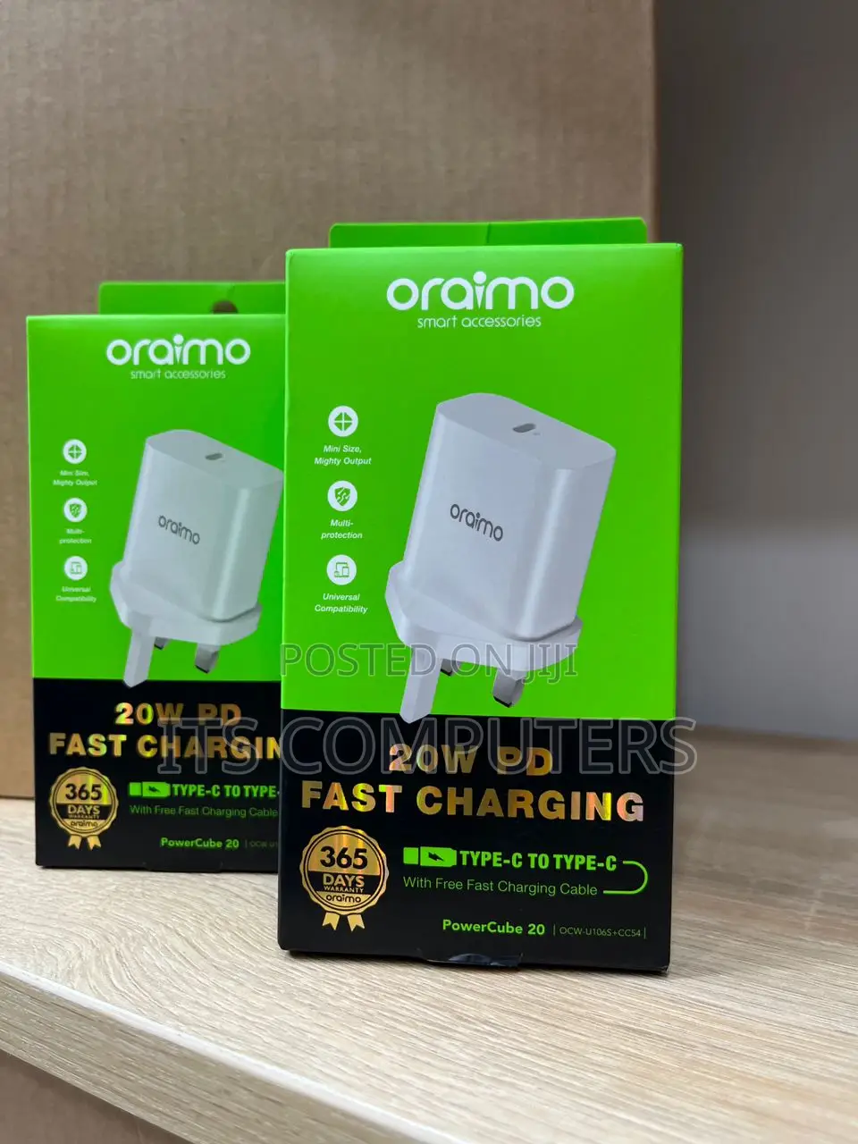 Oraimo Type C to Type C Charger