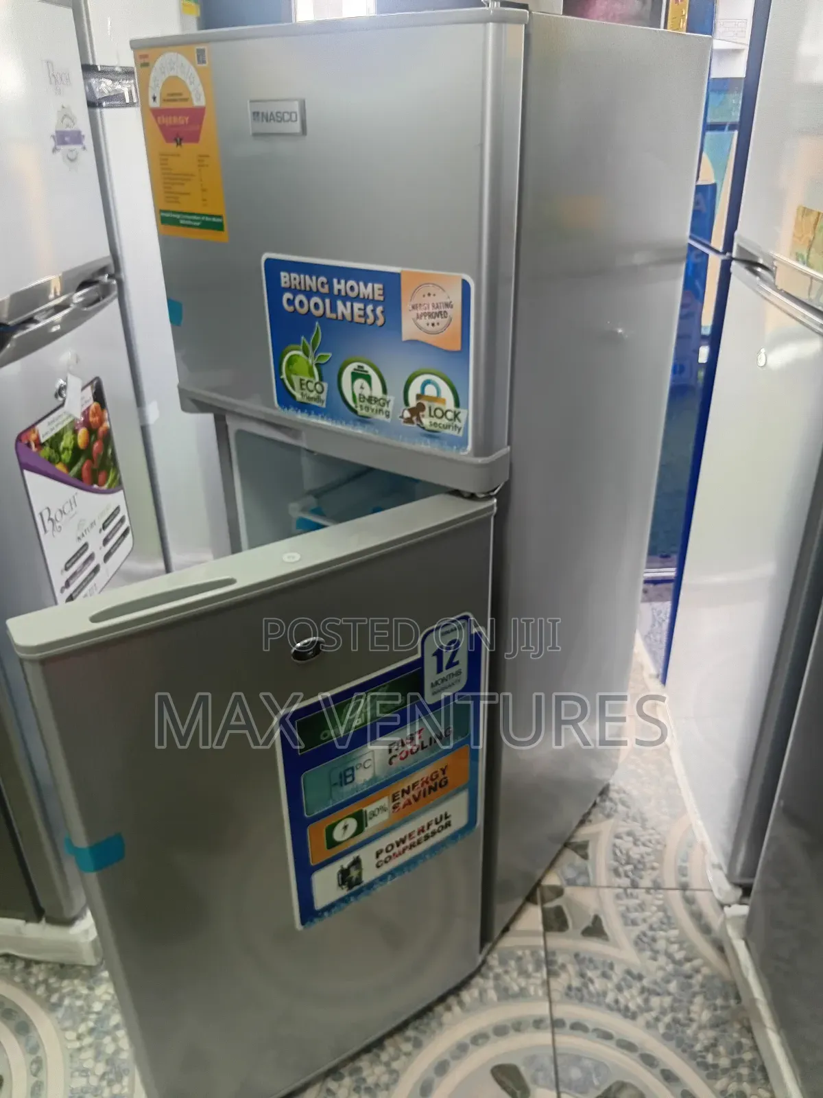 Silent Nasf2-14s Nasco Fridge Freezer Systematic Set