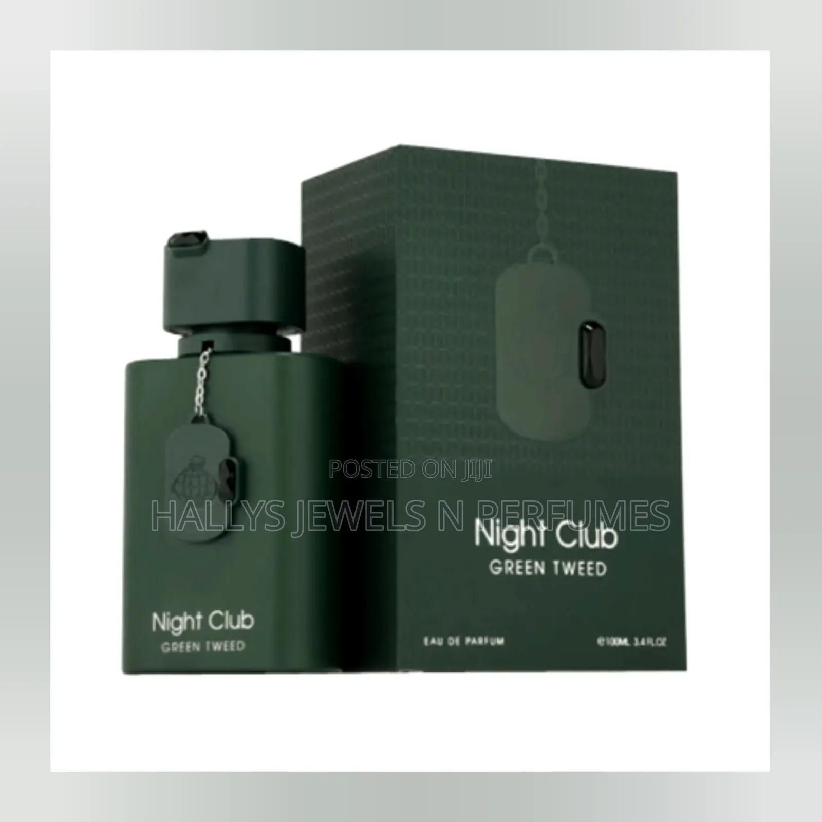 Night Club Green Tweed Perfume by Fragrance World, 100ml