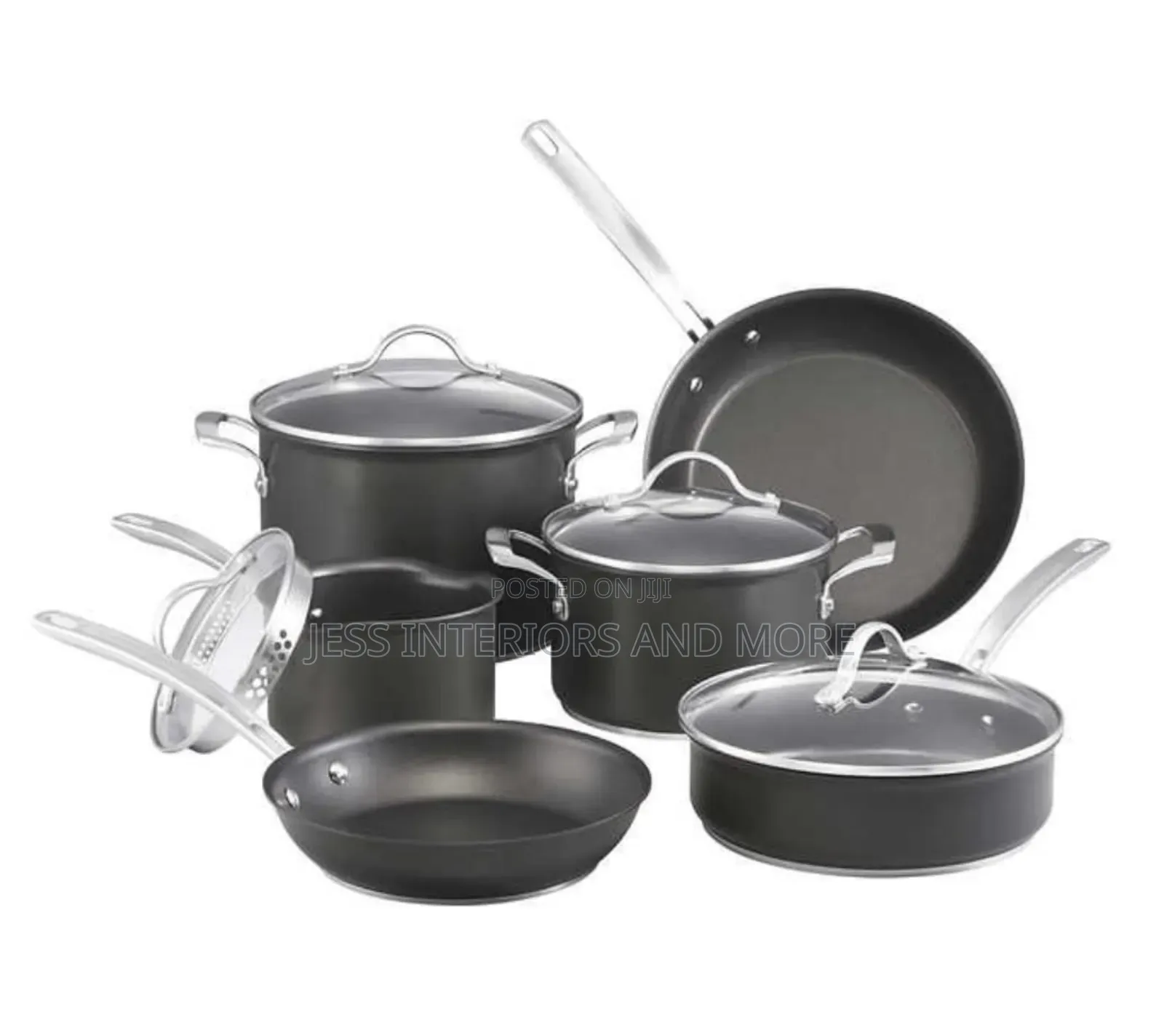 Kirkland Signature 12-Piece Hard Anodized Cookware Set