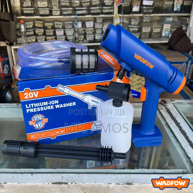 24bar Cordless Pressure Washer + 2x 2.0ah Battery - Wqx11203