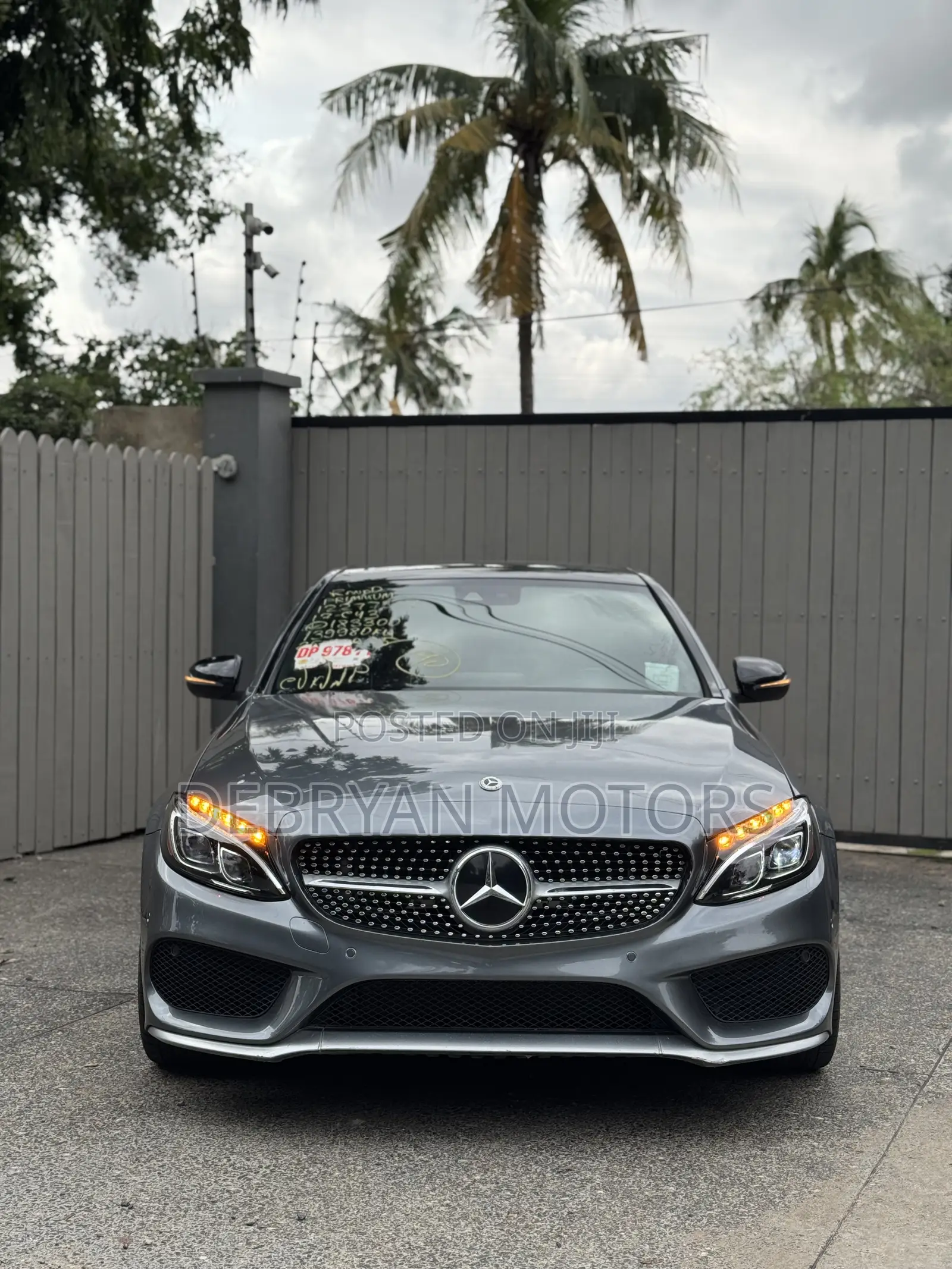 Mercedes-Benz C43 4Matic Sedan AWD (3.0L V6 9AM) 2017 Gray
