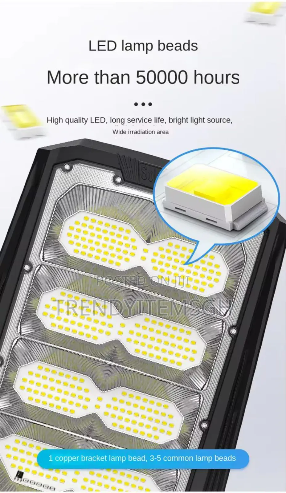 60w Waterproof Solar Street Light