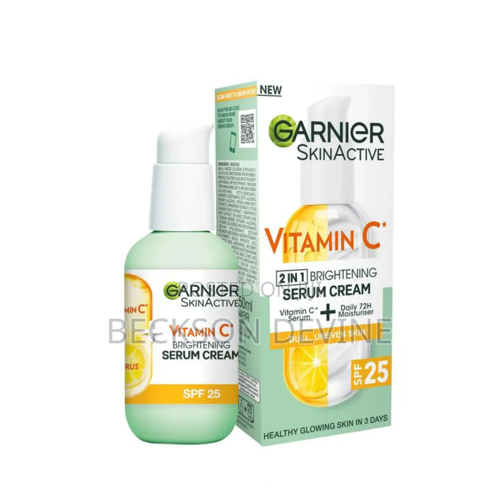 Ganier Vitamin C Serum Cream SPF 25