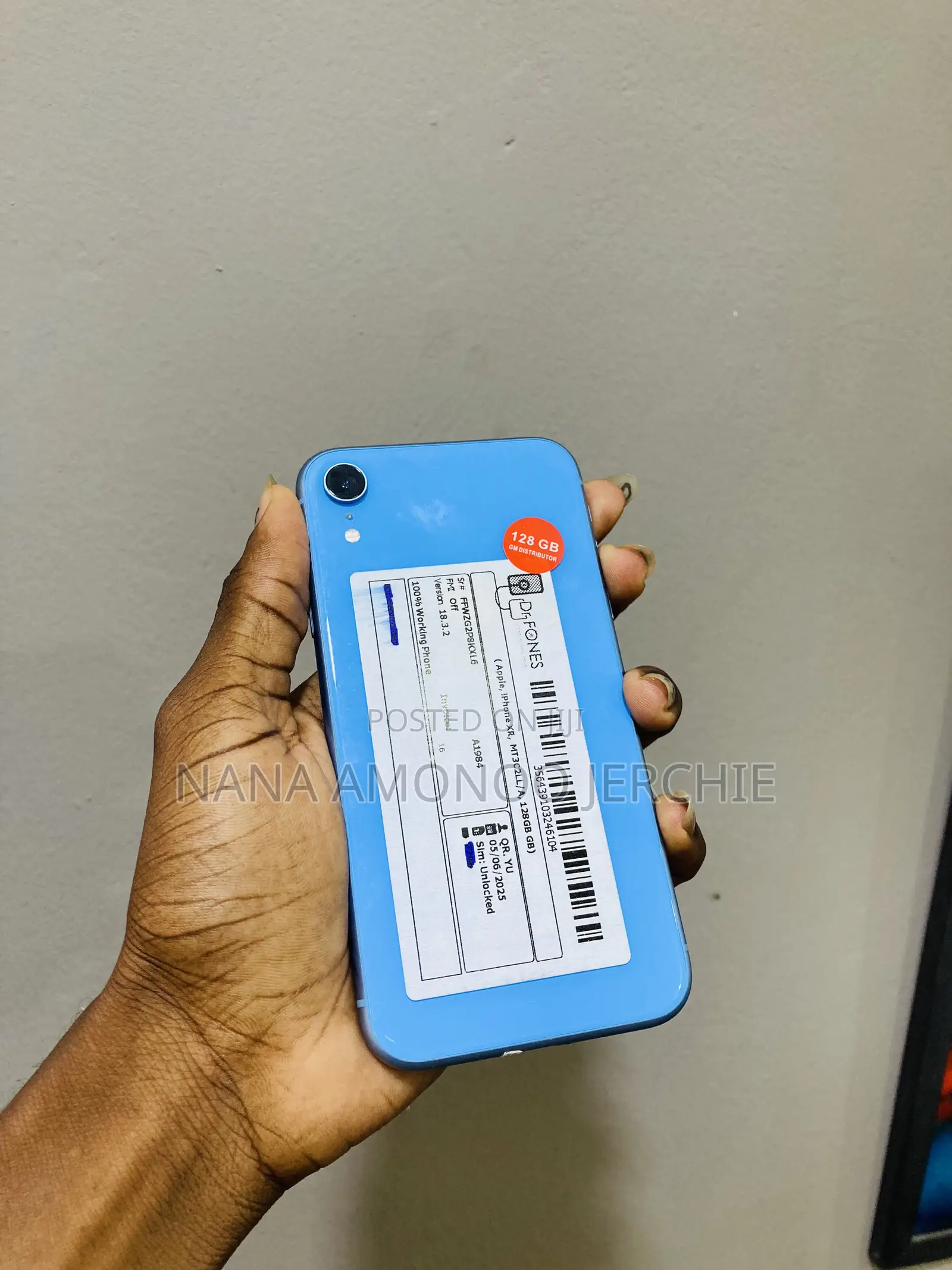 Apple XR 128 GB Blue