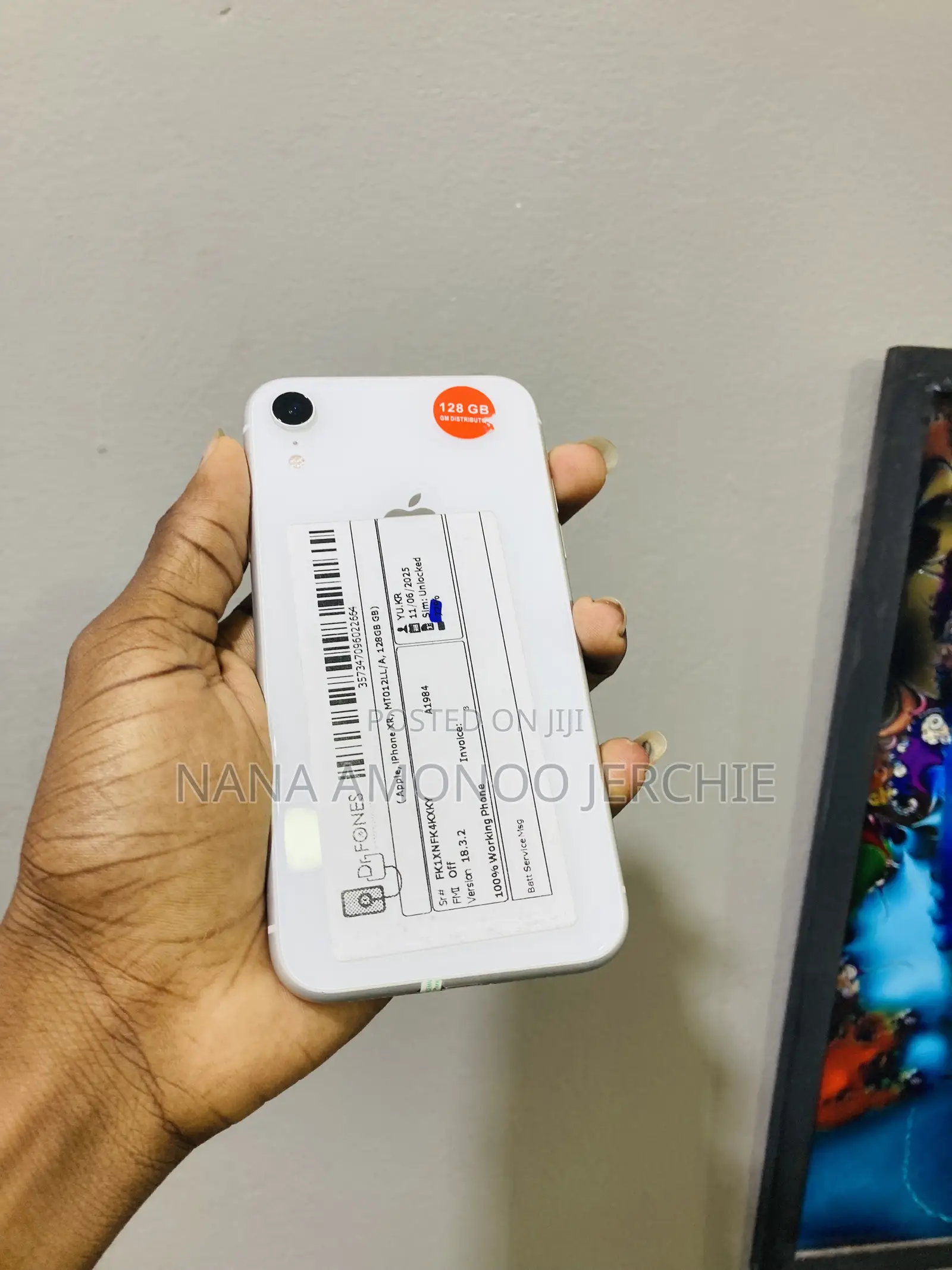 Apple XR 128 GB White