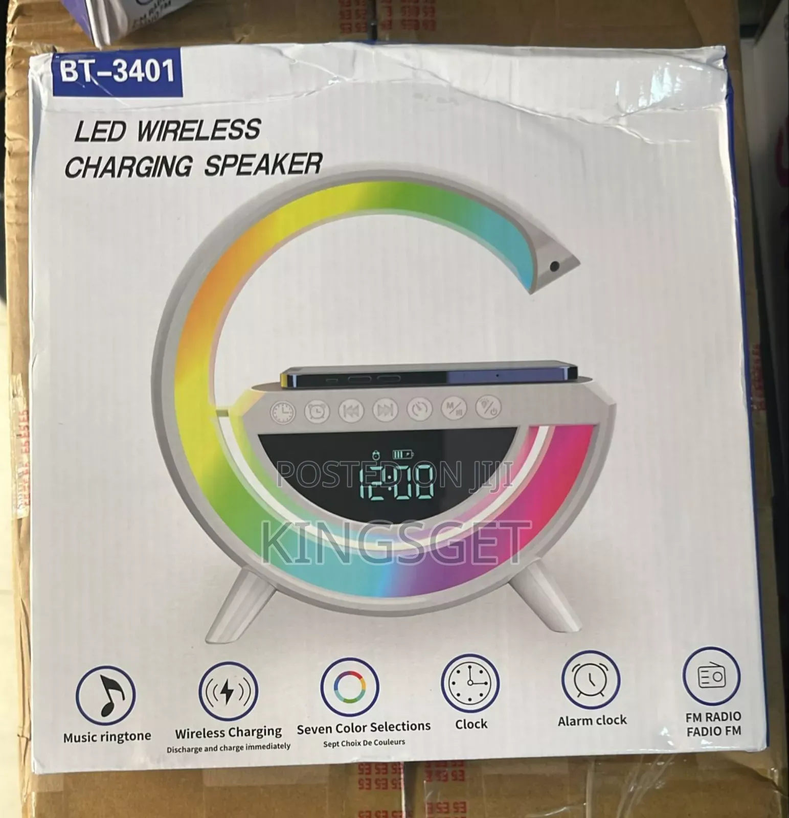 G 500 Led Wireless Charging Speaker