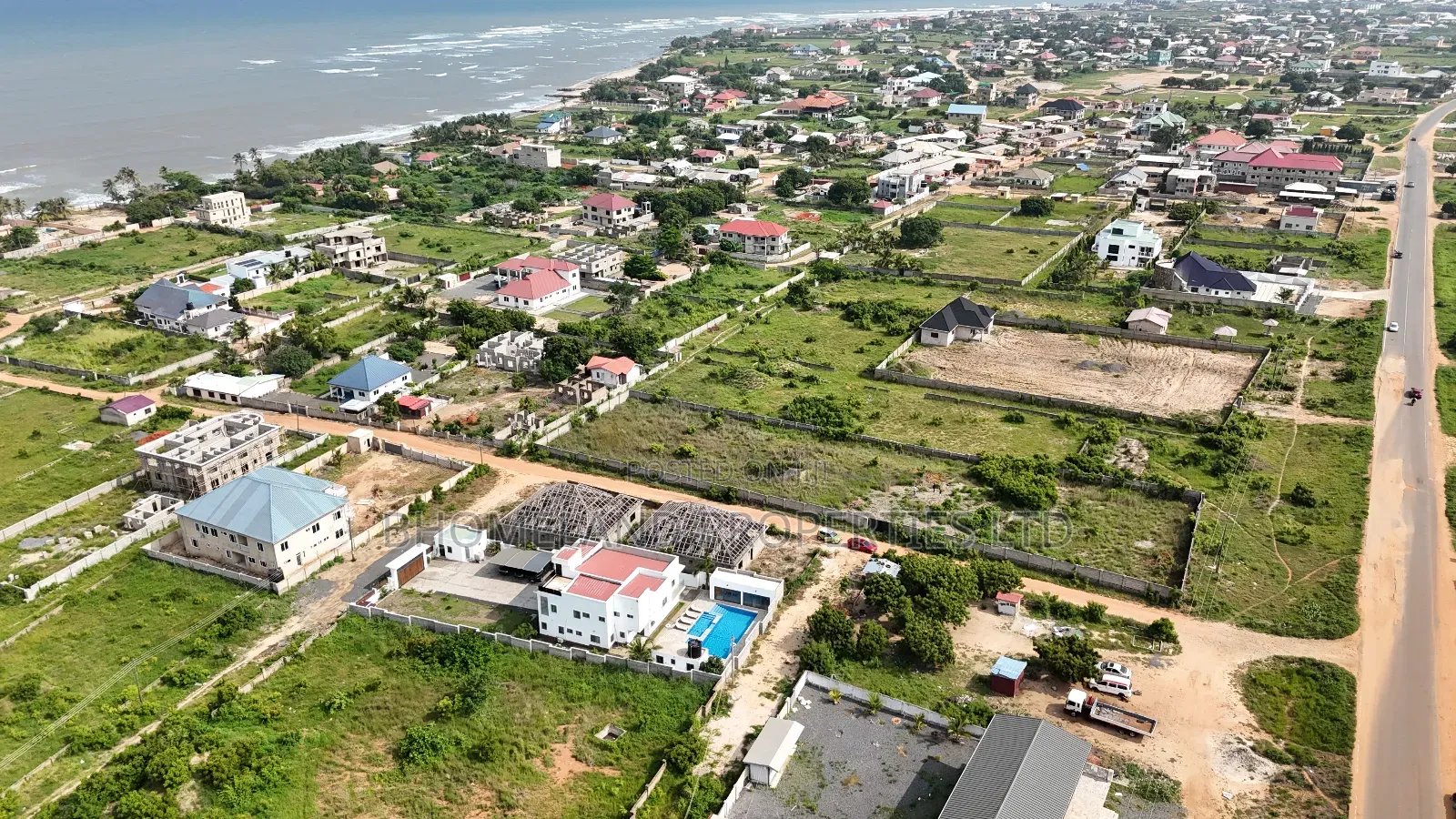 Titled Prampram Beach Land