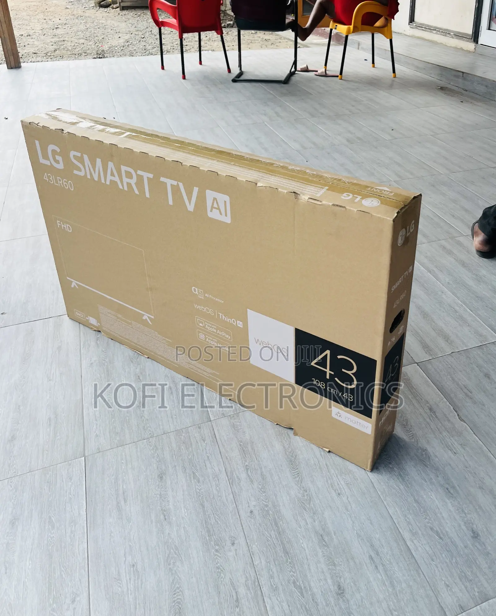 Original Lg43lr60006 43inch Full Hd Smart Television(Black)