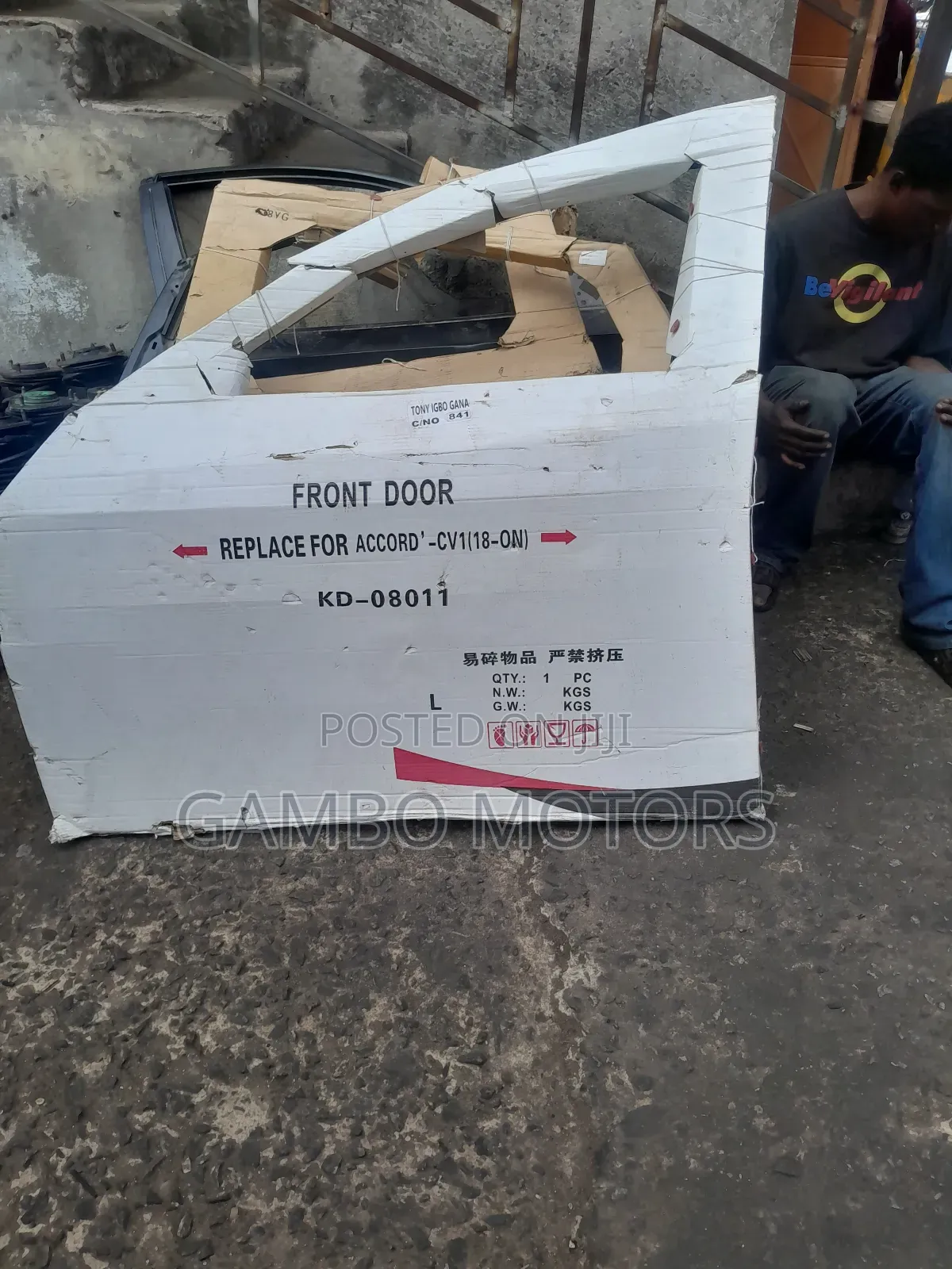 Honda Accord 2018 Door