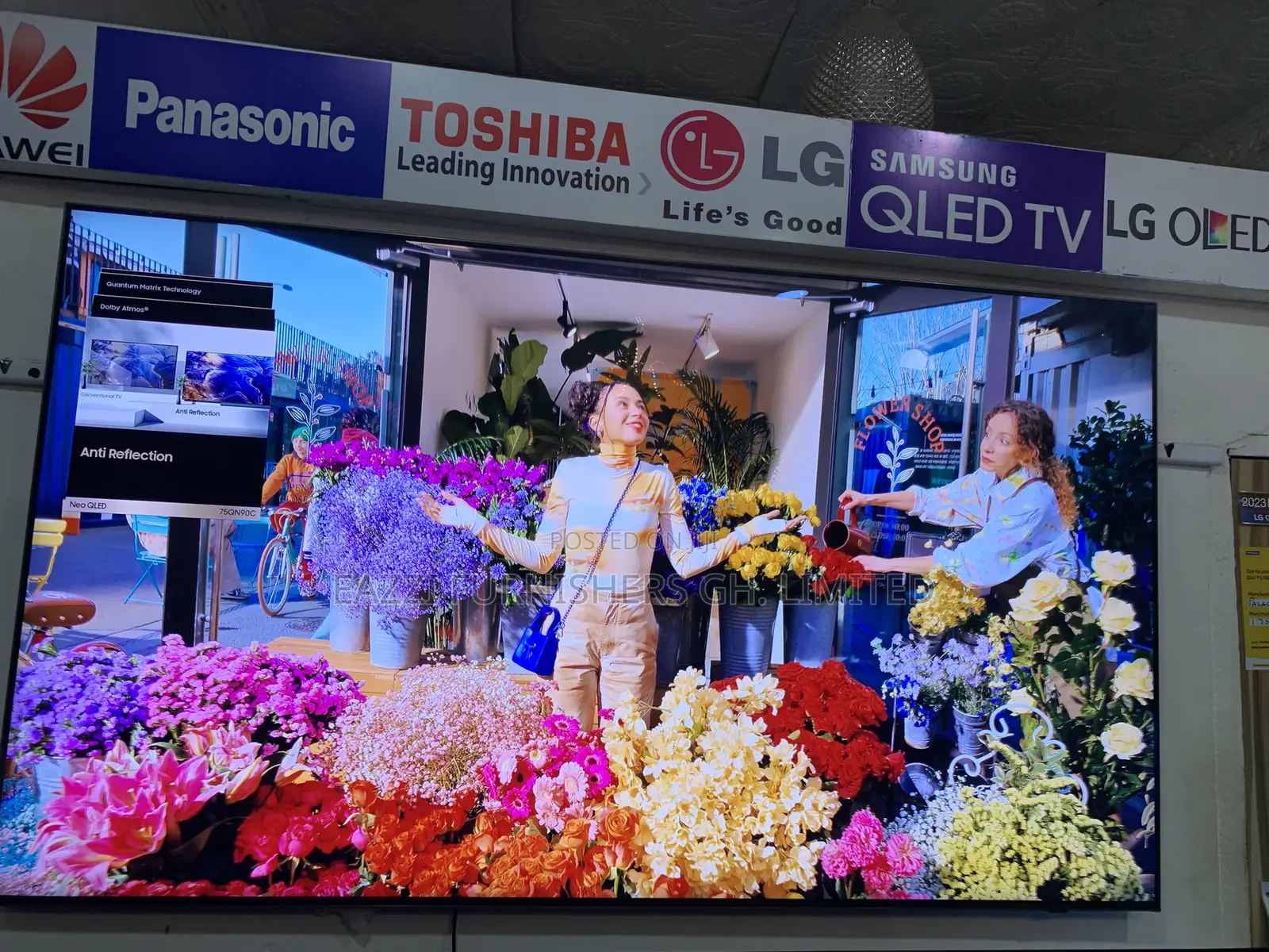 120 Hz ,Hdmi 2.1 Samsung 75 Inches Neo Qled Smart Uhd HDR Tv