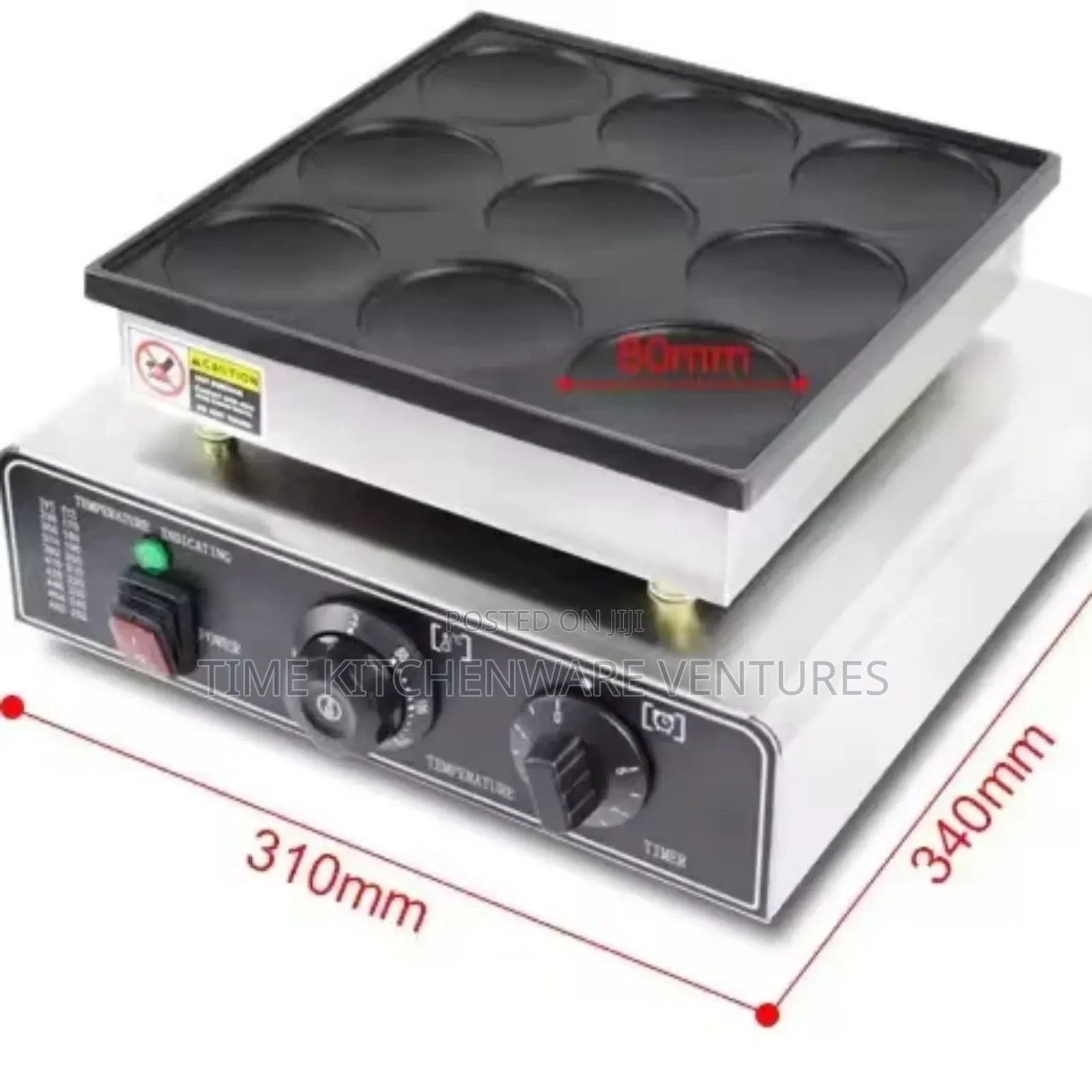 Commercial Pancake Machine(9 Big Holes)