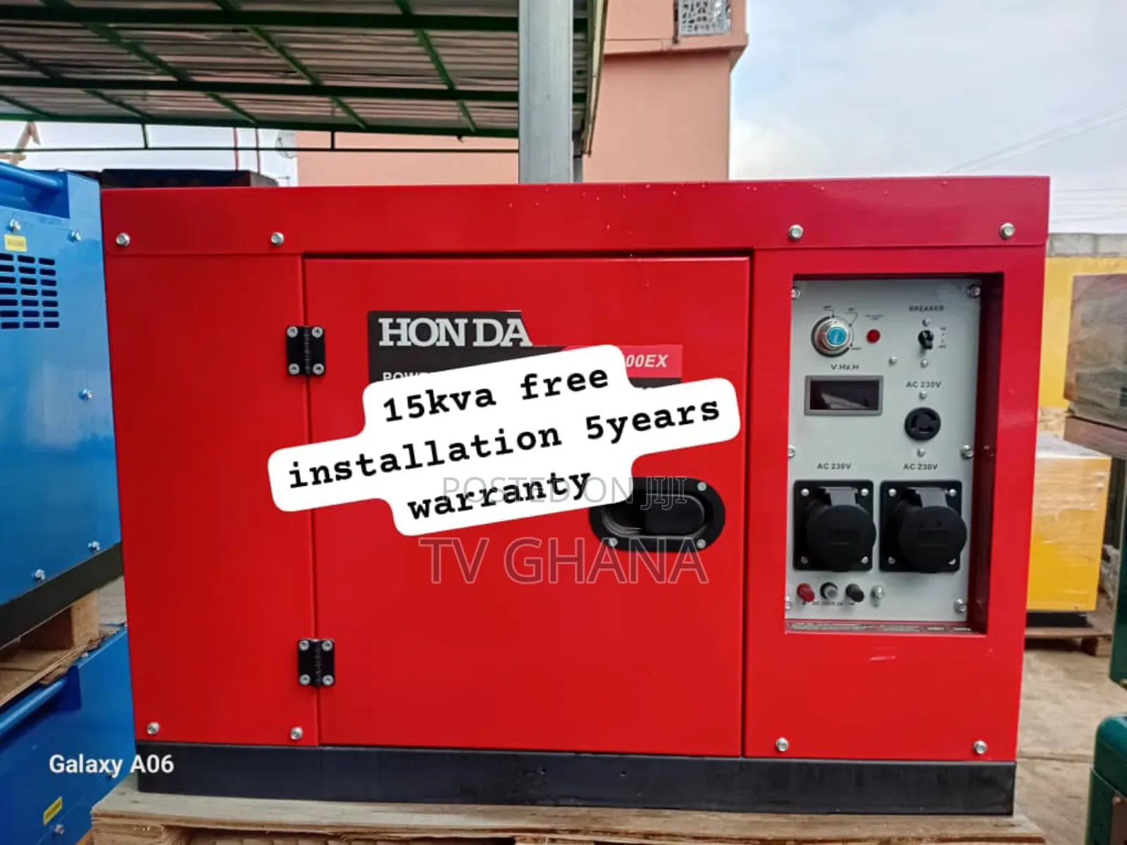 Power More Spend Less With Honda 15kva Diesel Generator
