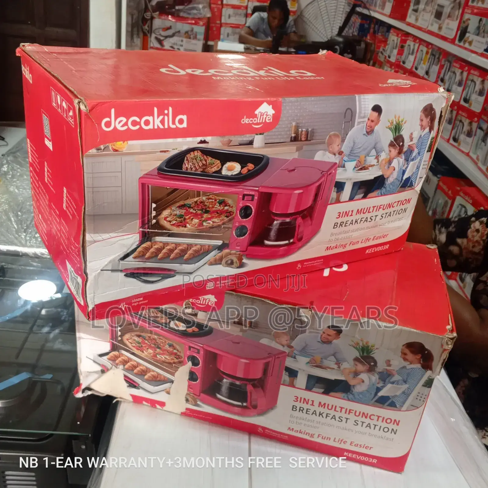 Crucial Breakfast Station Decakila 3 in 1 Breakfast Machine