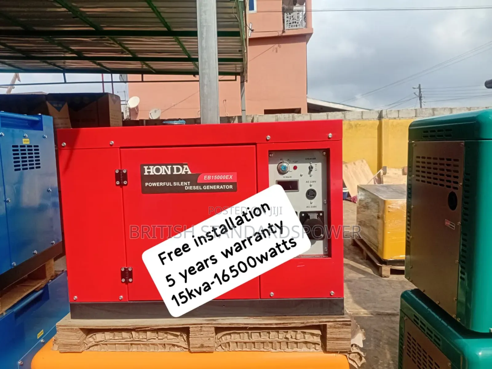 Affordable Remote Energy 15kva Silent Diesel Genset