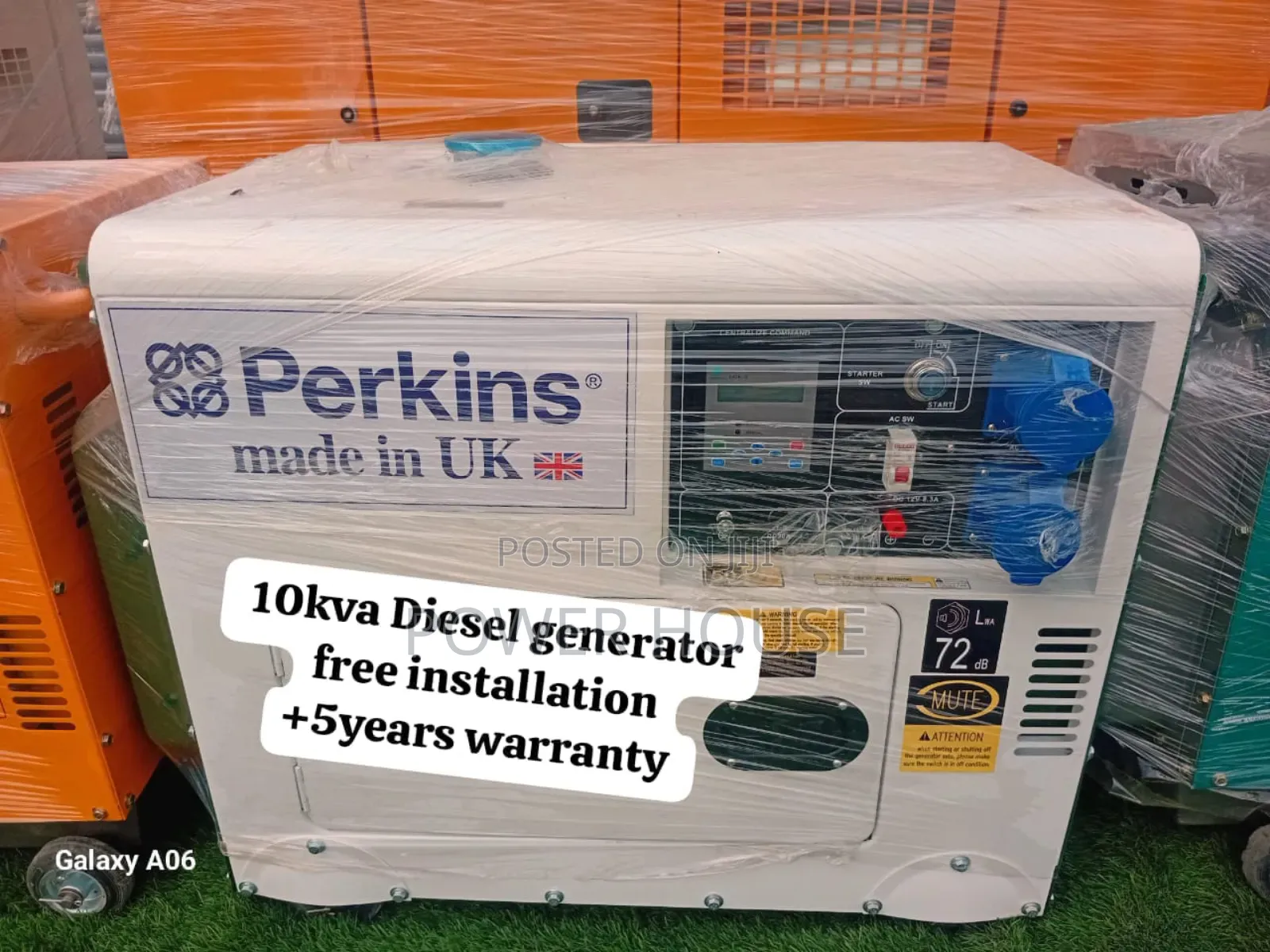 Energy Orbit Perkins Diesel Generator 10kva Silent