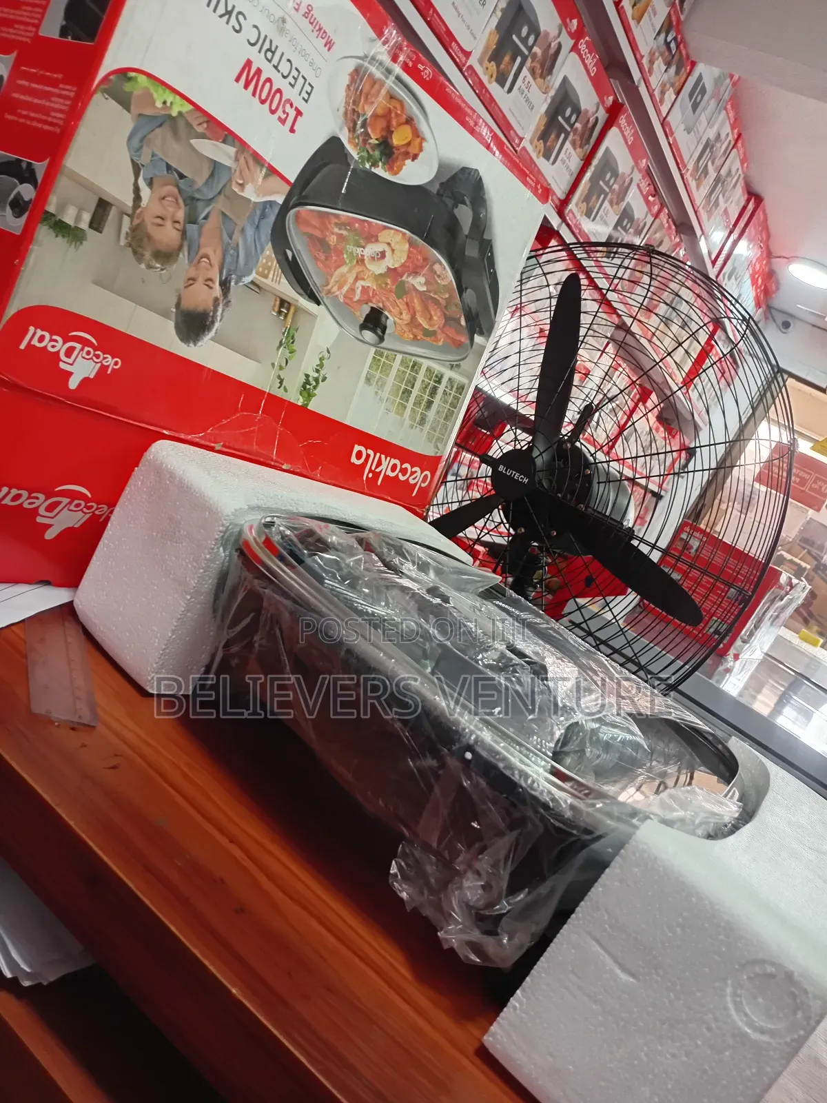 1500wt Electric Skillet Decakila