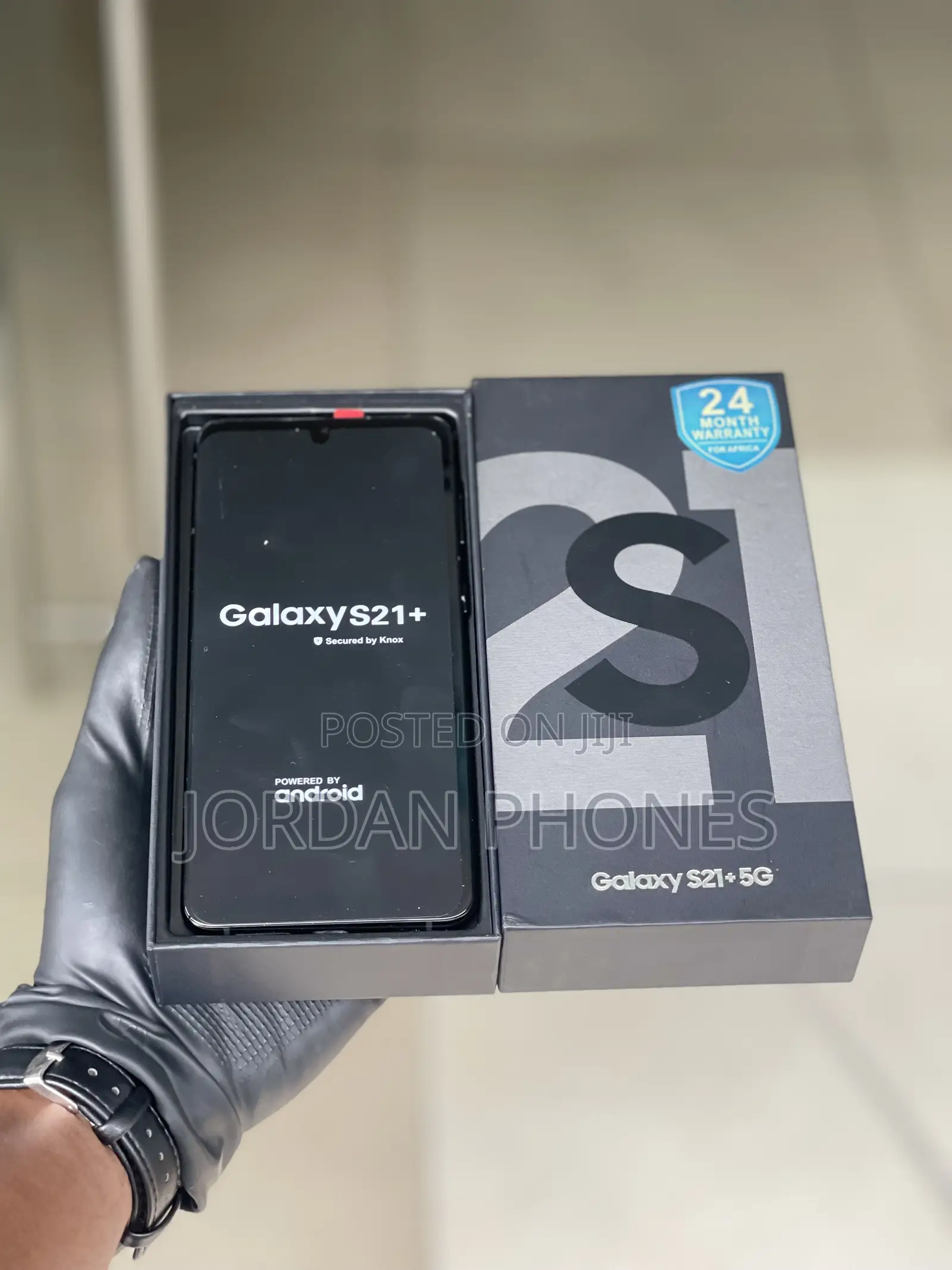 New Samsung Galaxy S21+ 5G 256 GB Black