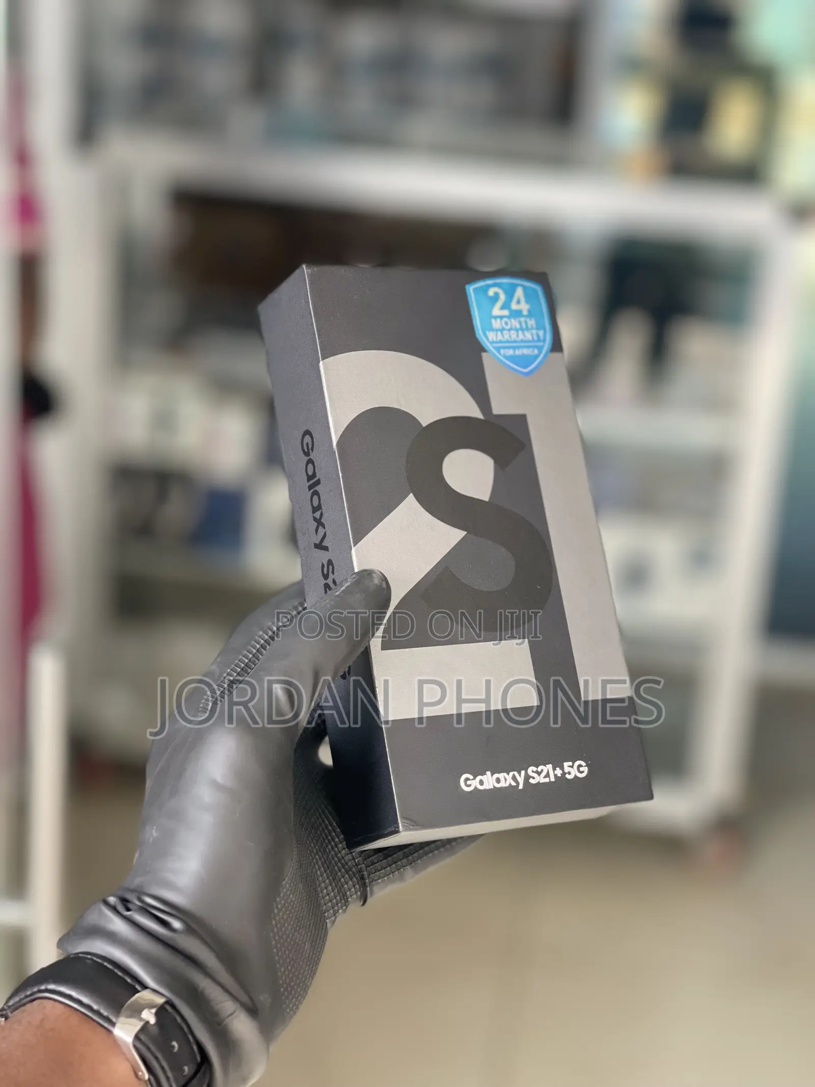 New Samsung Galaxy S21+ 5G 256 GB Black