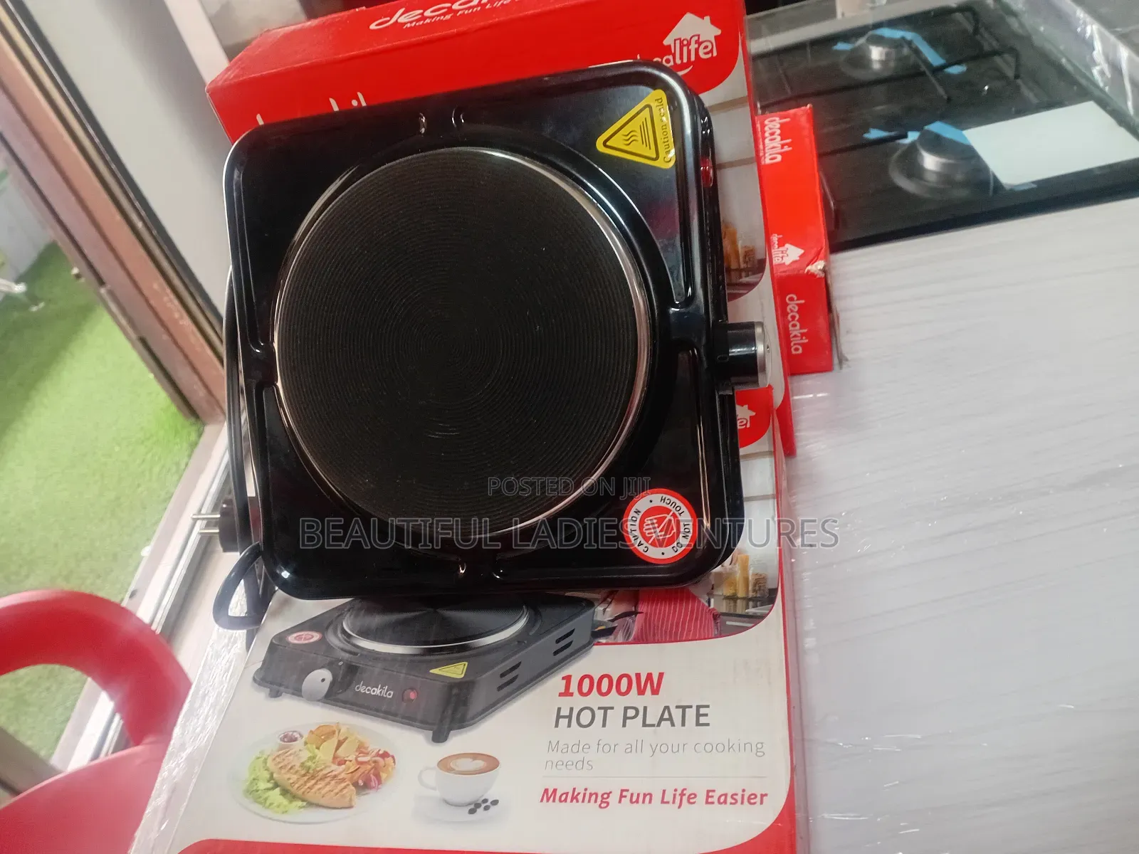 Ddecakila 1000w Hot Plate,1000w Decakila Frame Master