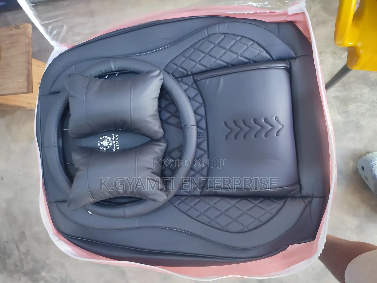 Car Seat Cover Luxury Leather (Full Set) for All Cars