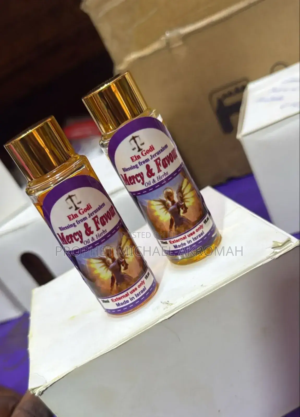 Mercy and Favour Oil