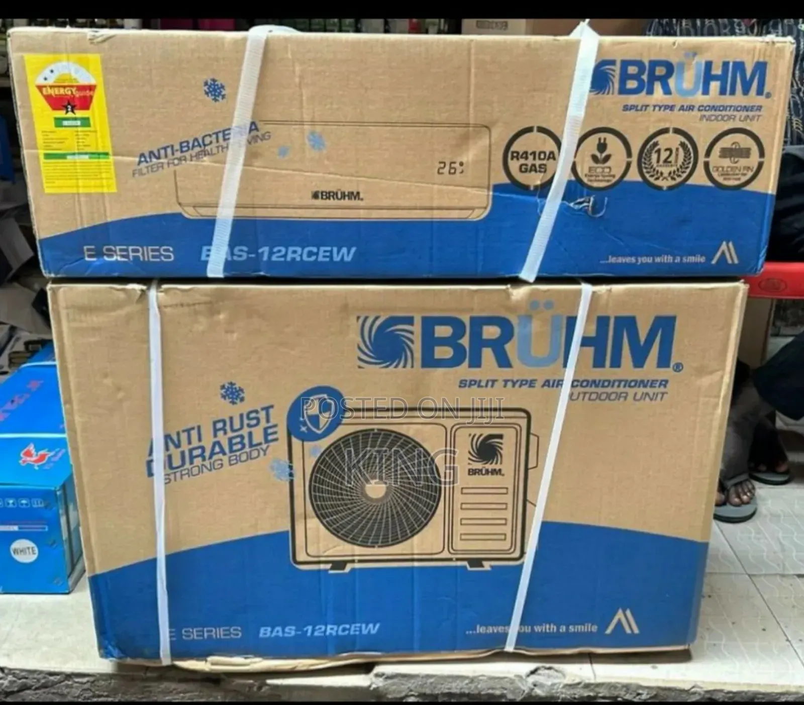 Bruhm AC 1.5hp Good Brand Quality R410 Gas
