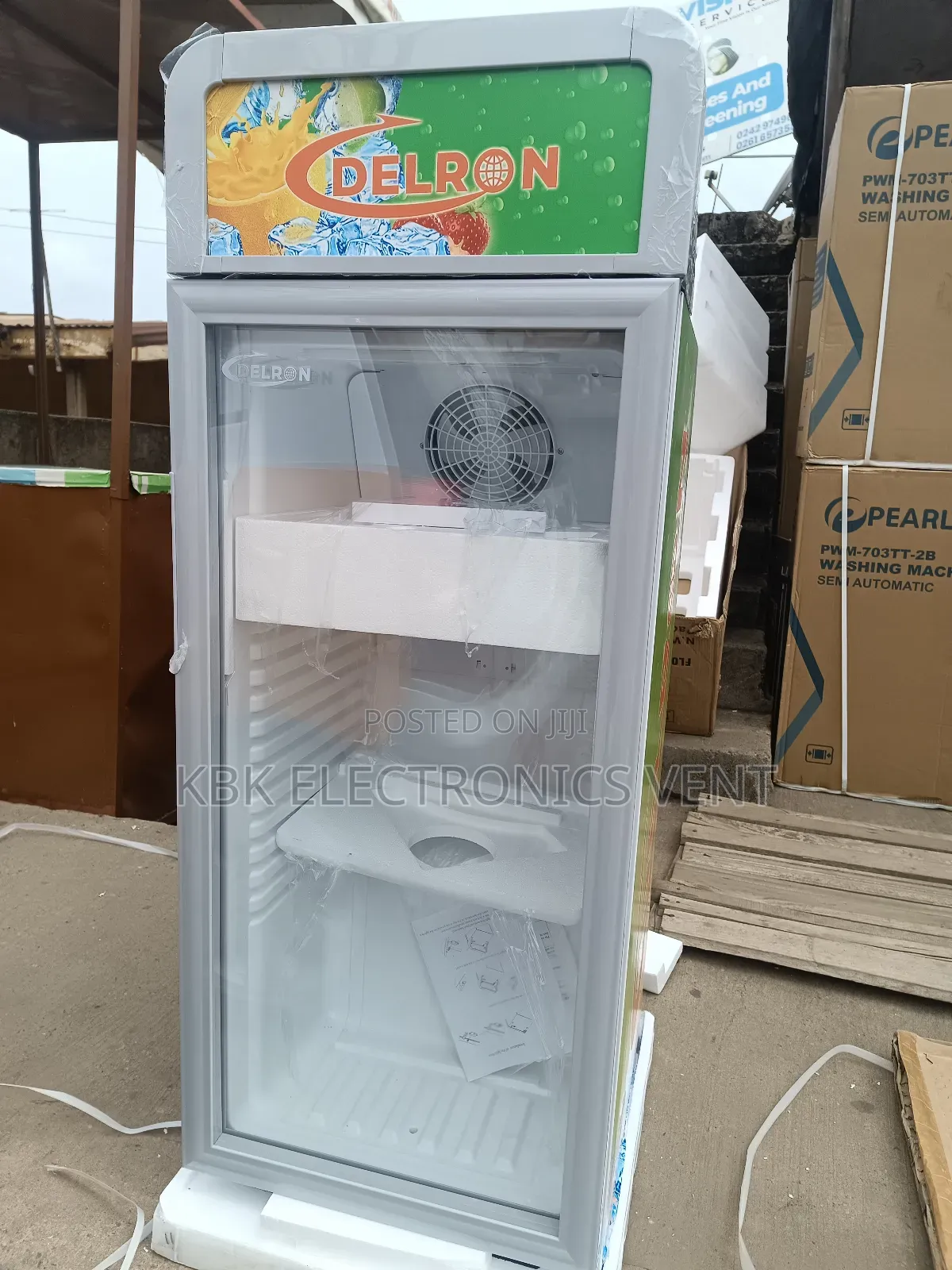 Delron 115ltr Display Refrigerator