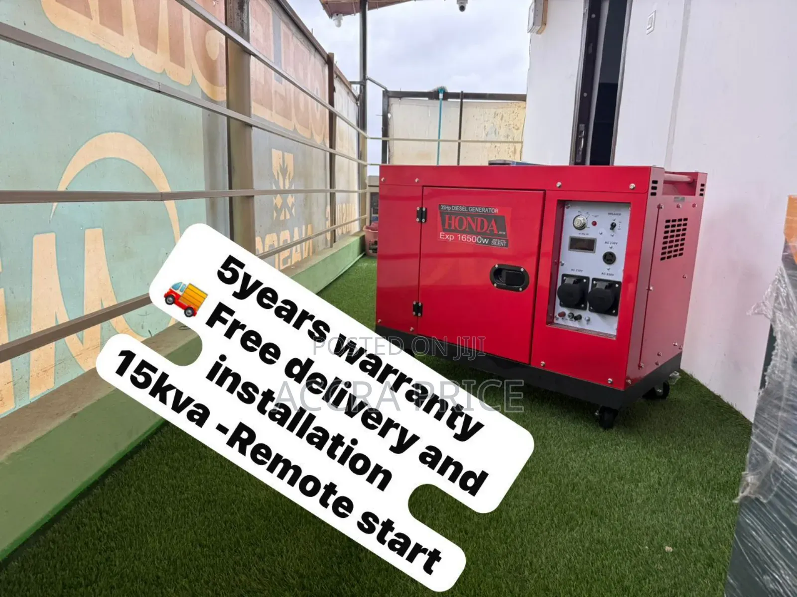 Honda 15kva Generator Suitable for Commercial