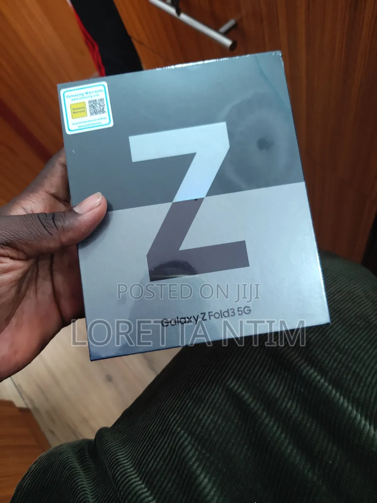 New Samsung Galaxy Z Fold 3 256 GB Black