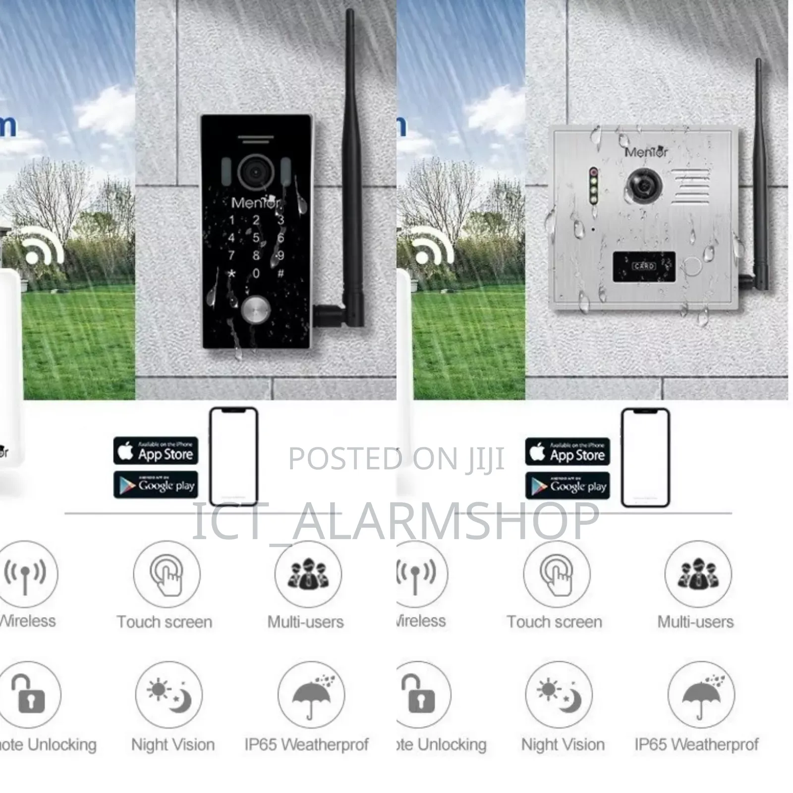 Wireless Wifi Video Doorbell Intercom