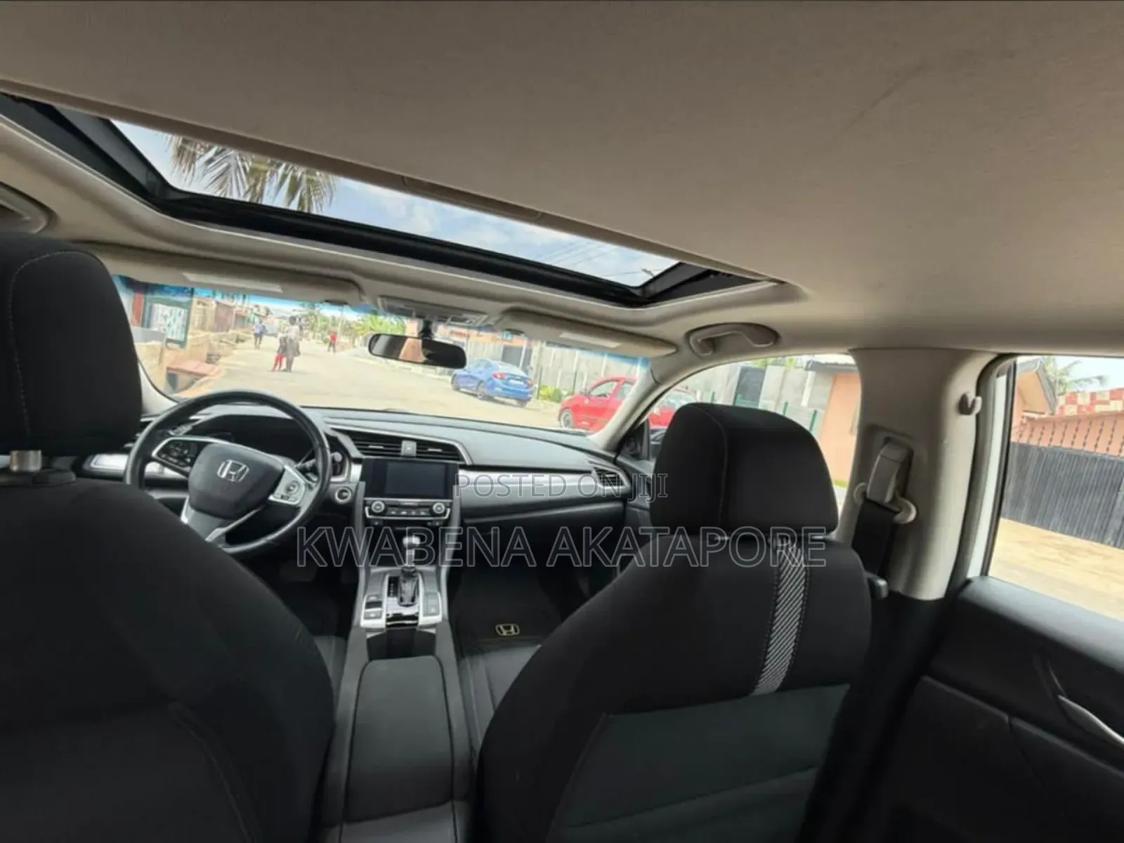 Honda Civic EX-L Sedan 2018 White