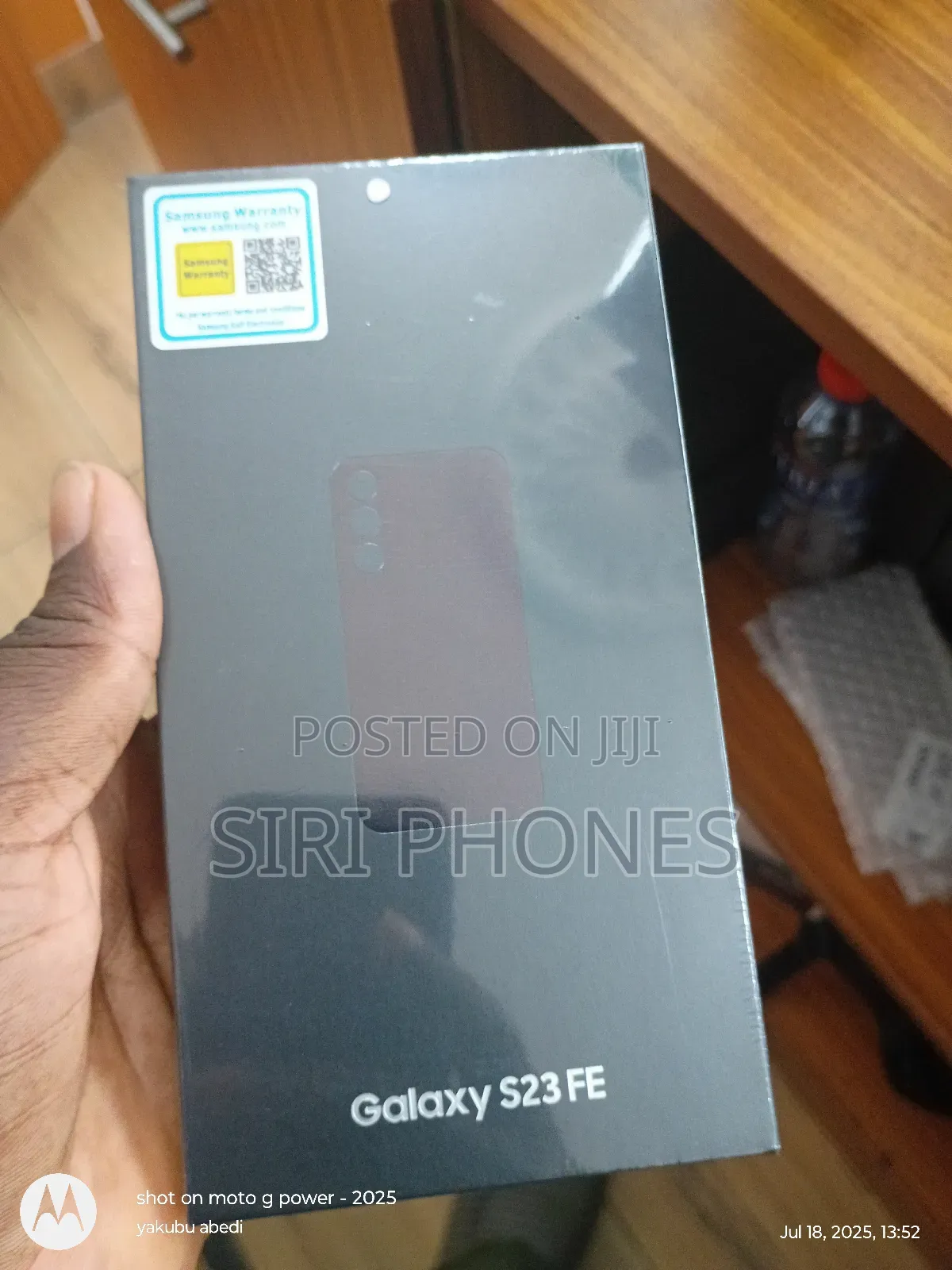 New Samsung Galaxy S23 FE 128 GB Black