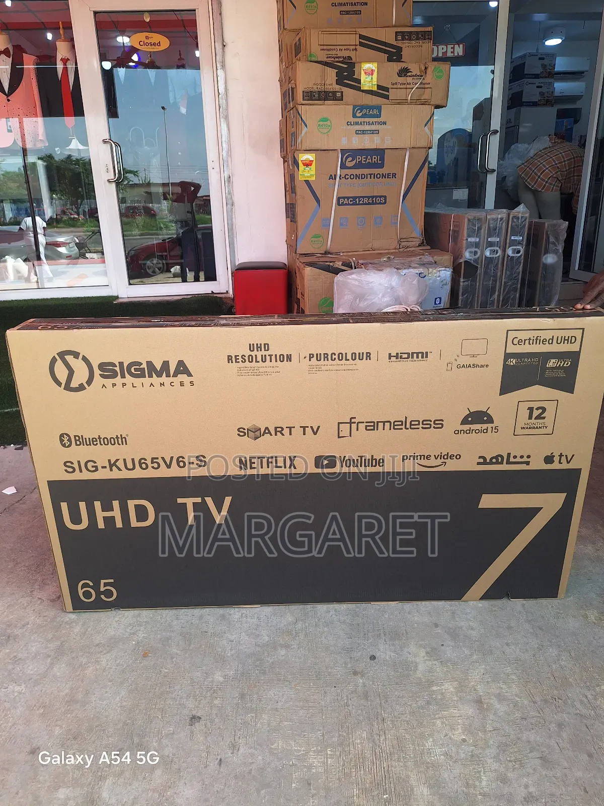 Authentic 65 Inches Smart Uhd Tv