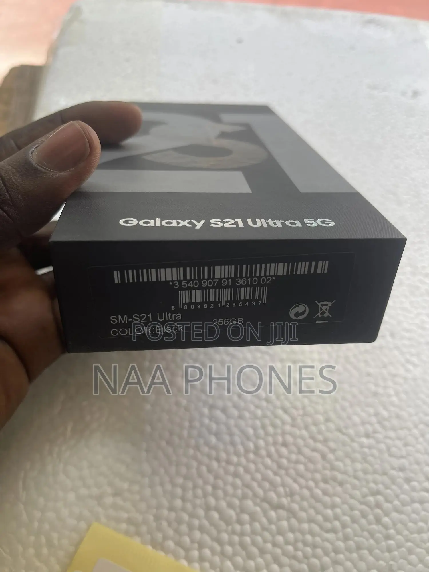 New Samsung Galaxy S21 Ultra 5G 256 GB Black
