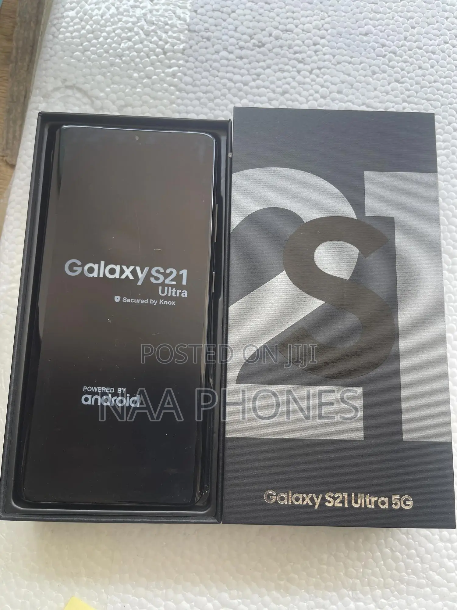 New Samsung Galaxy S21 Ultra 5G 256 GB Black