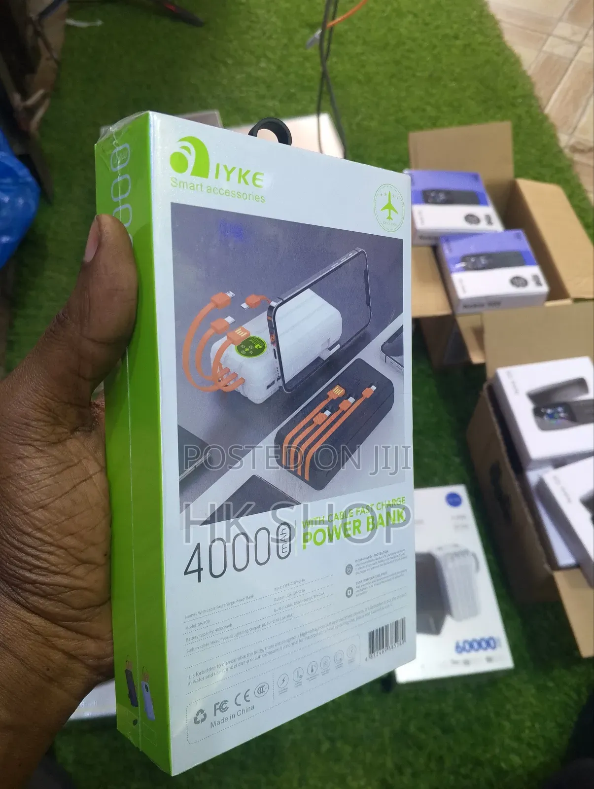 Super Fast Charging 40,000 Mah Power Bank