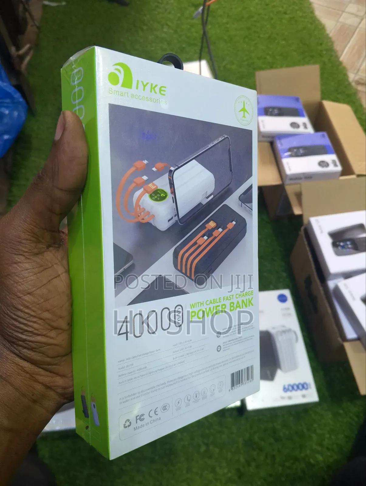 Super Fast Charging 40,000 Mah Power Bank