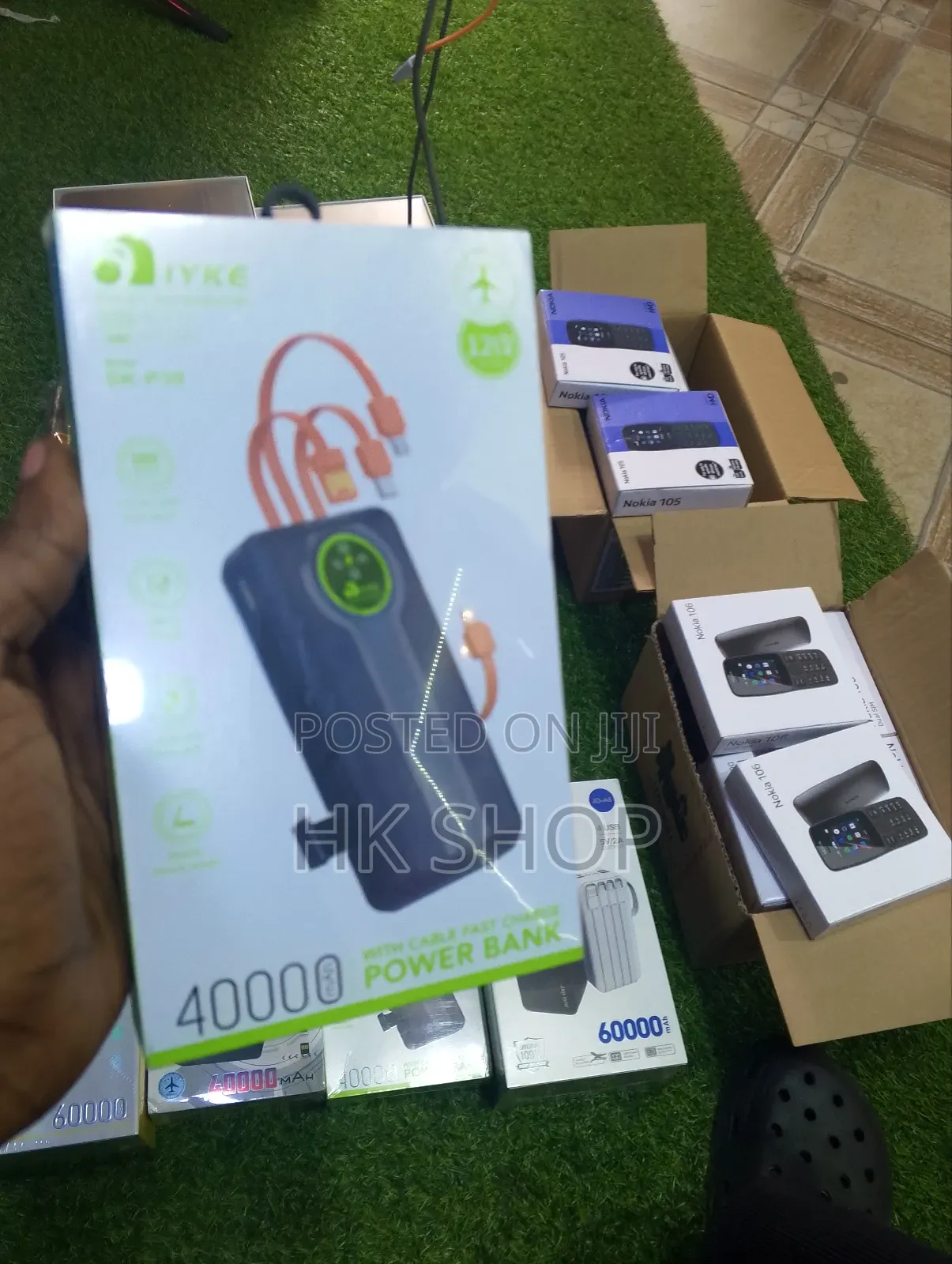Super Fast Charging 40,000 Mah Power Bank