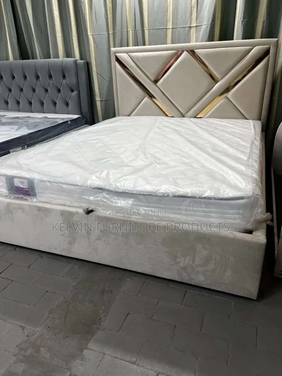 Royal Double Bed With Mattress Available