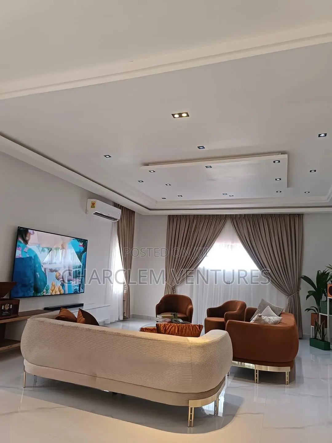 Furnished 4bdrm House in Charclem Ventures, East Legon for sale