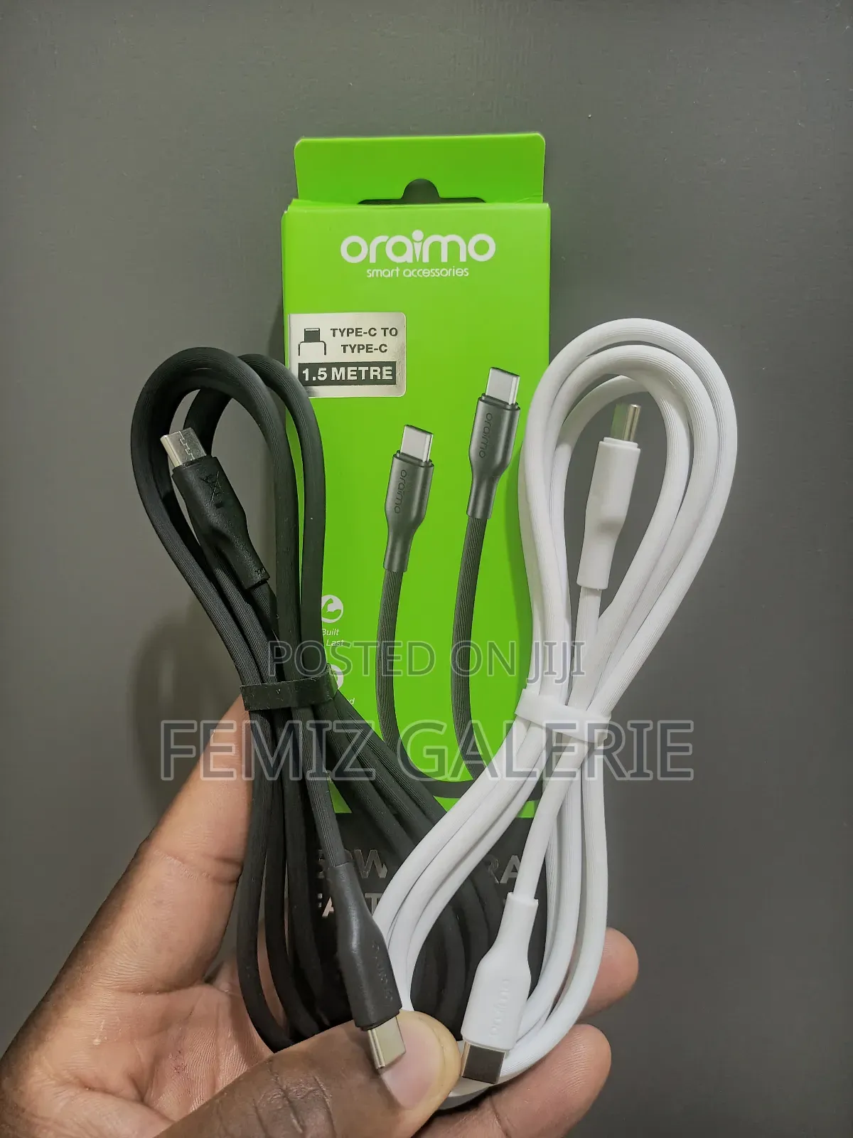 Oraimo Robustline 60w Type-C to Type-C Cable