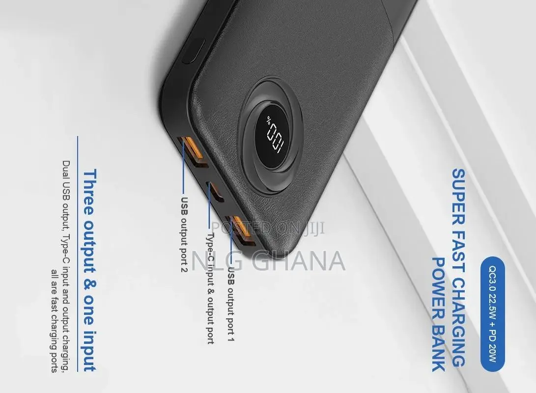 10000mah 22.5w Portable Fast Charging Power Snp1078