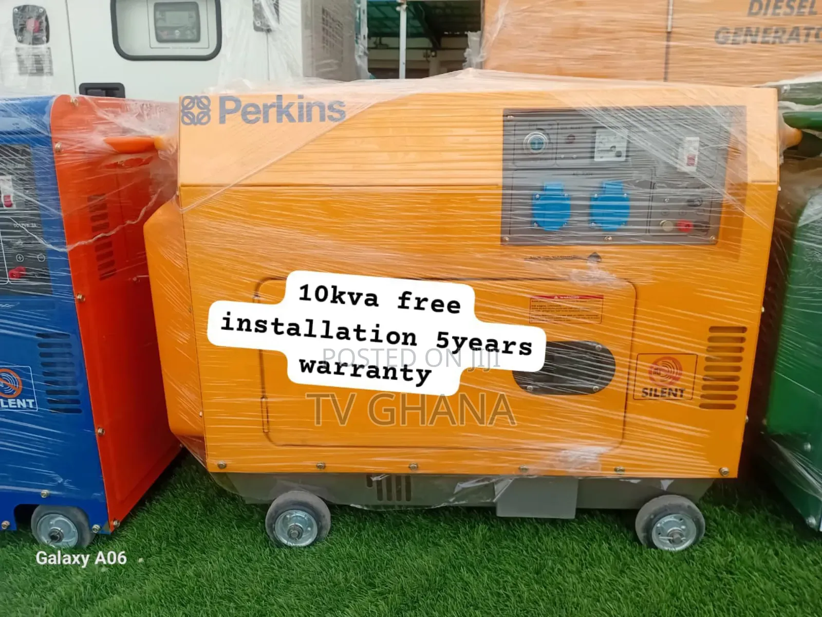 Power Always Available Rain or Shine Perkins 10kva 13000watt