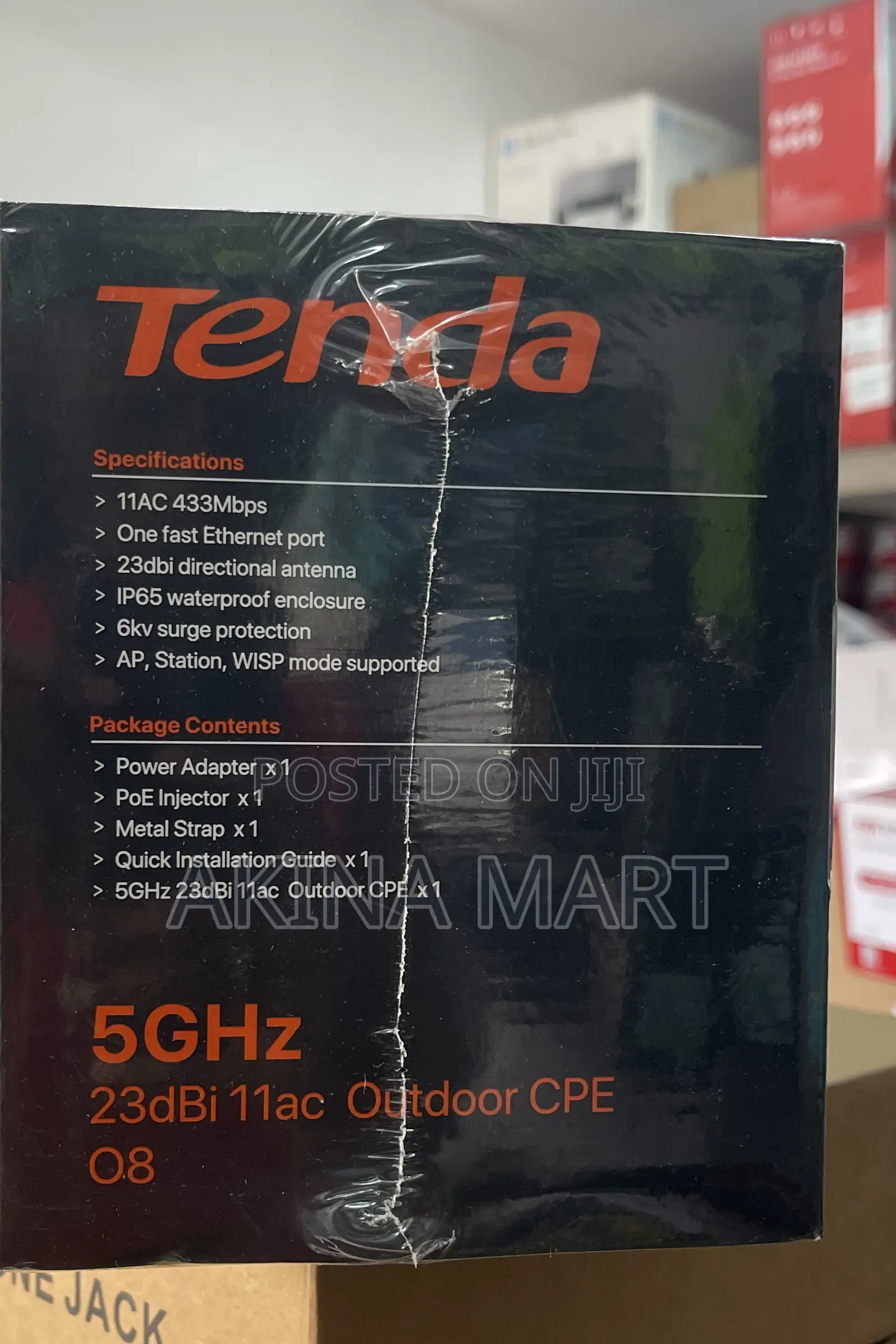 Tenda 08 5ghz Outdoor Cpe 23dbi 11ac Tenda 08 20+Km