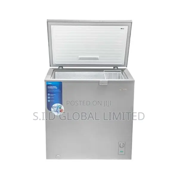 Adjustable Thermostat Midea 198ltrs Chest Freezer