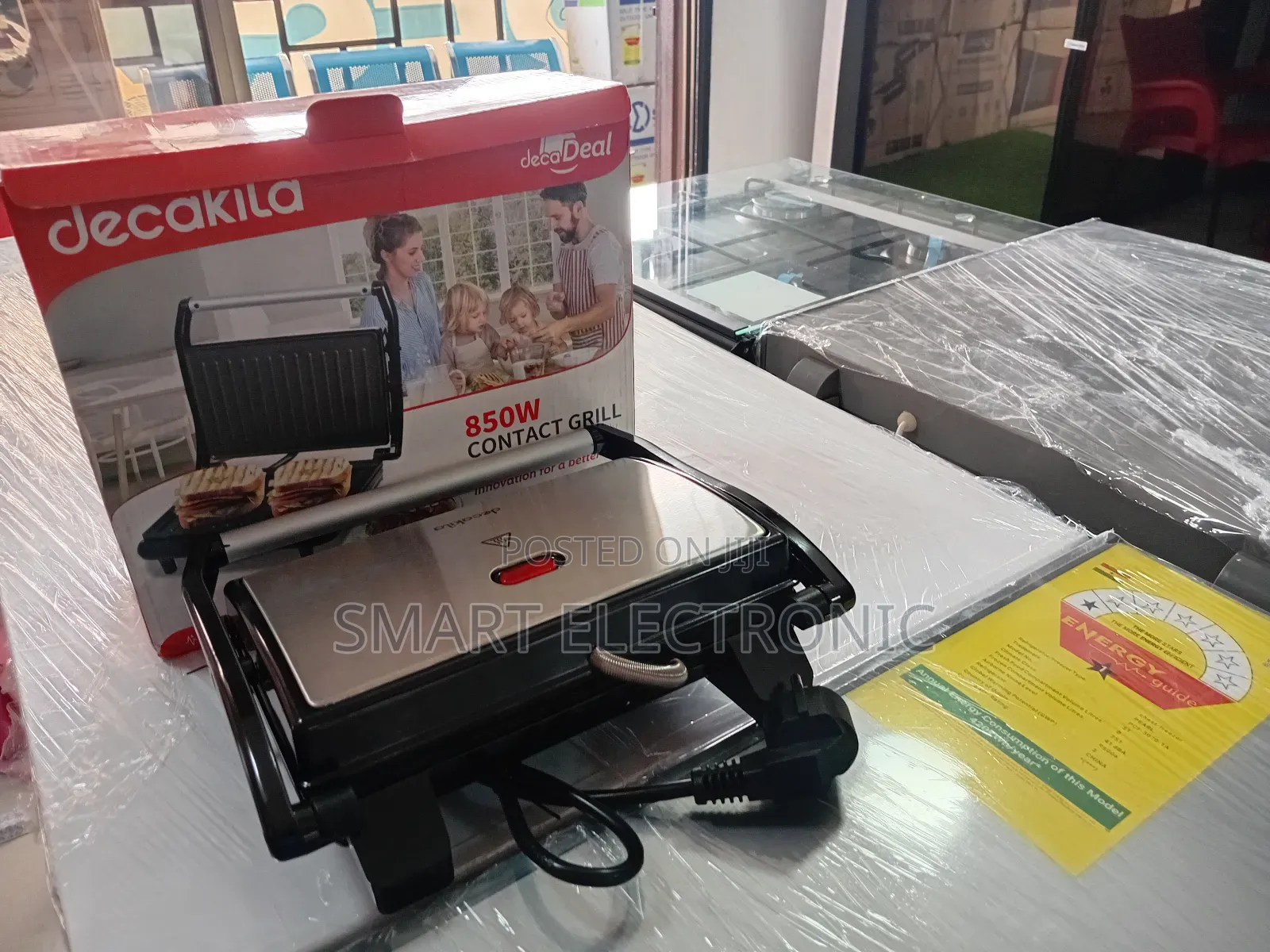 Enjoy Your Daily Breakfast With Decakila Deca Contact Grill