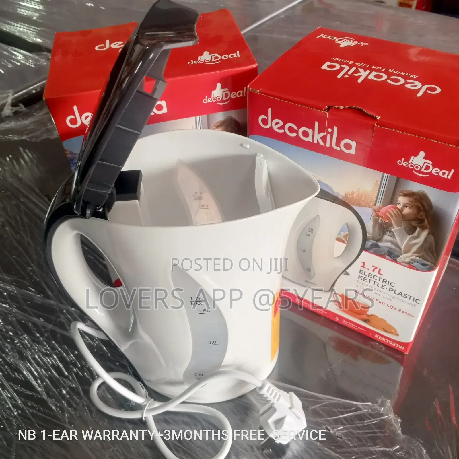 Decakila Speedster, 1.7l Quick Electric Kettle